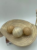 ست سینی و گوی شیاردار